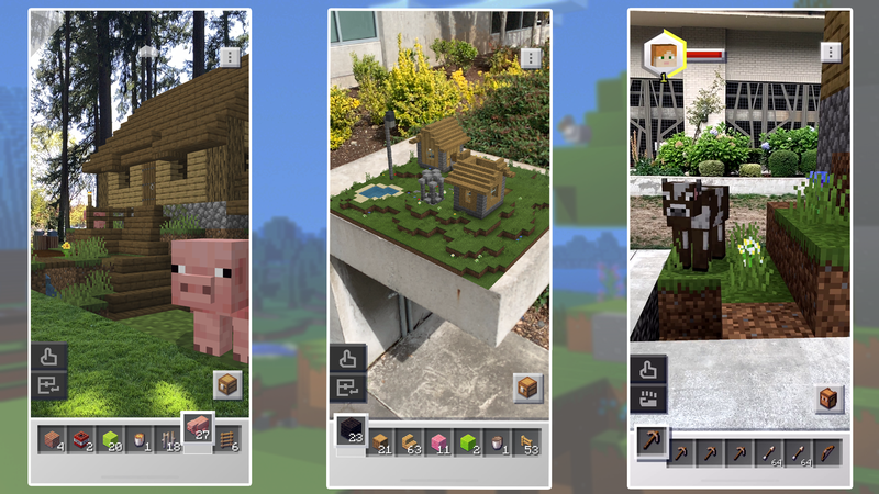 Illustration for article titled Minecraft Earth Is Launching In Early Access This October